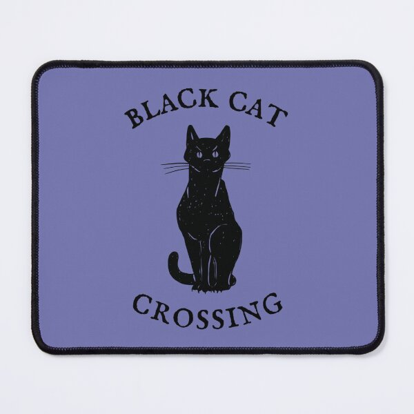 Item preview, Vintage Cat Crossing Funny Halloween Cat Lover_s Tee designed and sold by DoYouLikeShop.