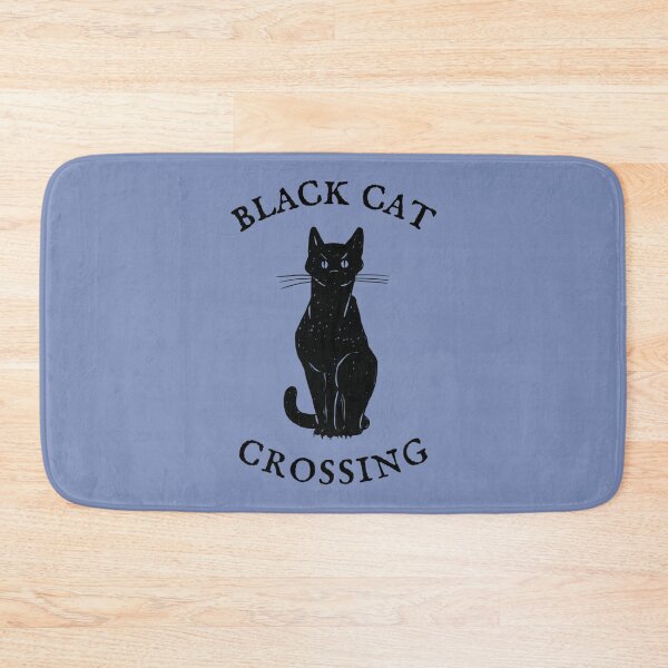 Item preview, Vintage Cat Crossing Funny Halloween Cat Lover_s Tee   designed and sold by DoYouLikeShop.