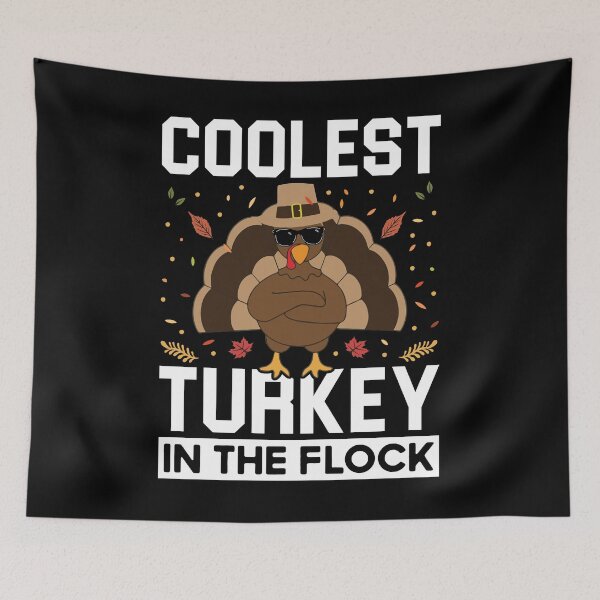 Item preview, Coolest Turkey In The Flock Shirt, Cutest Turkeys In The Flock Shirt, Funny Thanksgiving Turkeys Shirt, Thanksgiving Day, Thanksgiving Gift designed and sold by aymob.