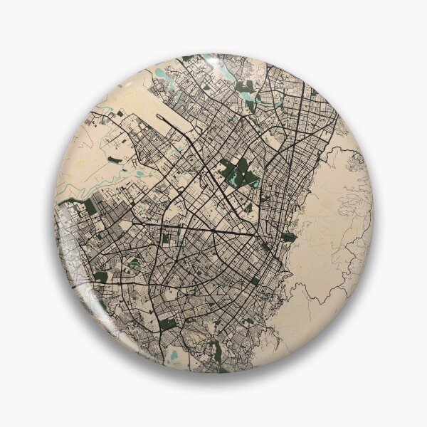 Item preview, Mapa de la ciudad de Bogotá de Colombia - Vintage designed and sold by deMAP.