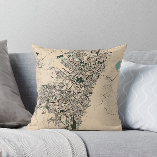 Item preview, Bogota City Map of Colombia - Vintage designed and sold by deMAP.