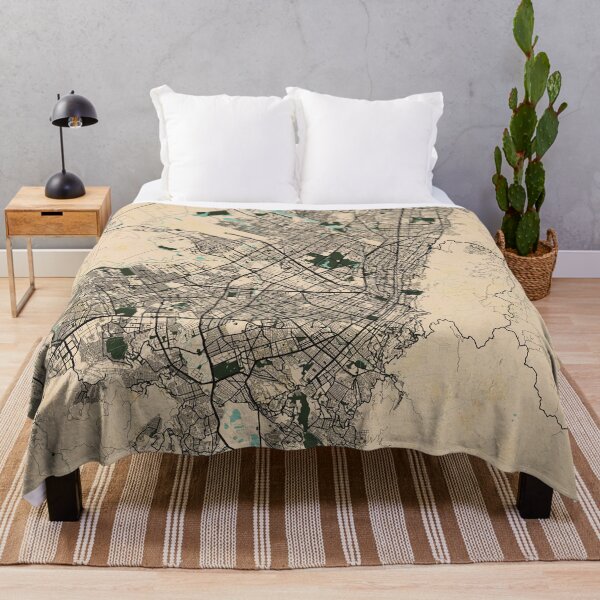 Item preview, Bogota City Map of Colombia - Vintage designed and sold by deMAP.