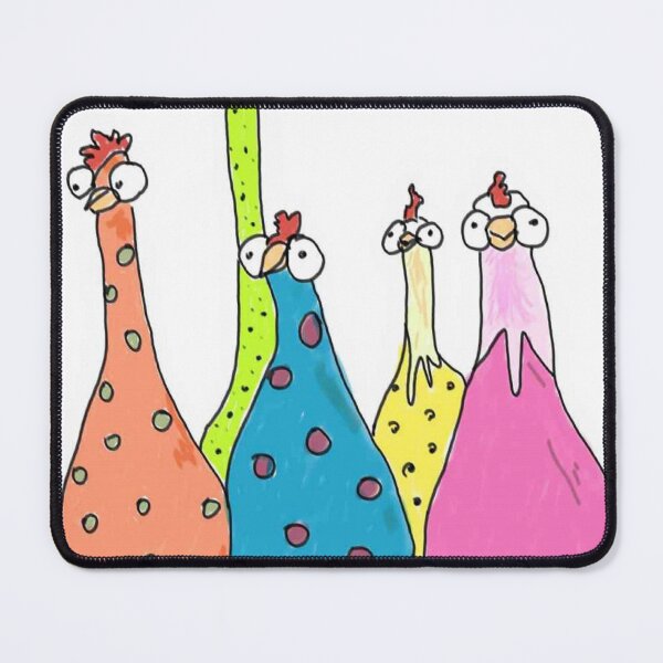 Item preview, A Pink Chook & 4 Spotted Friends designed and sold by Kazartcreations.