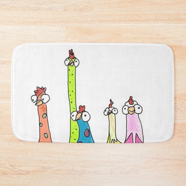 Item preview, A Pink Chook & 4 Spotted Friends designed and sold by Kazartcreations.