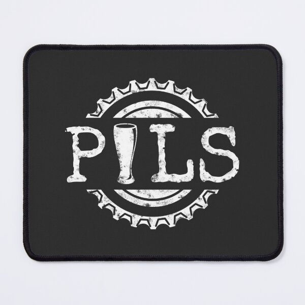 Item preview, Pils (Pilsner) Word and Beer Bottle Cap (white) designed and sold by DKdesigns27.