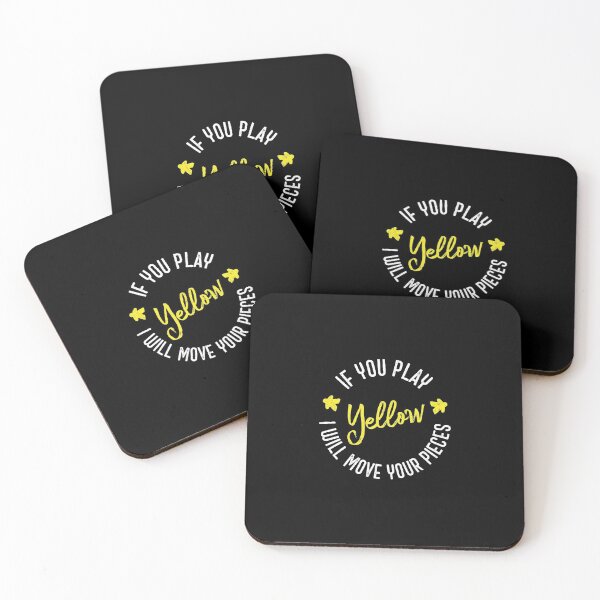 Item preview, If You Play Yellow I Will Move Your Pieces - Boardgames (on dark) designed and sold by geekyT.