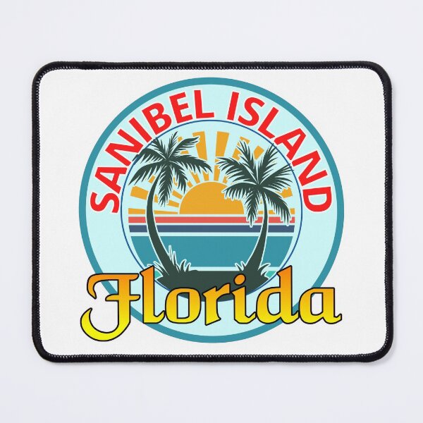 Item preview, Sanibel Island Florida Beach Sticker designed and sold by RGRamsey.