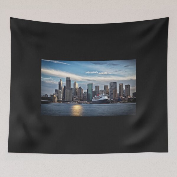 Item preview, Queen Mary 2 in Sydney Long  designed and sold by RMSTitanicShop.