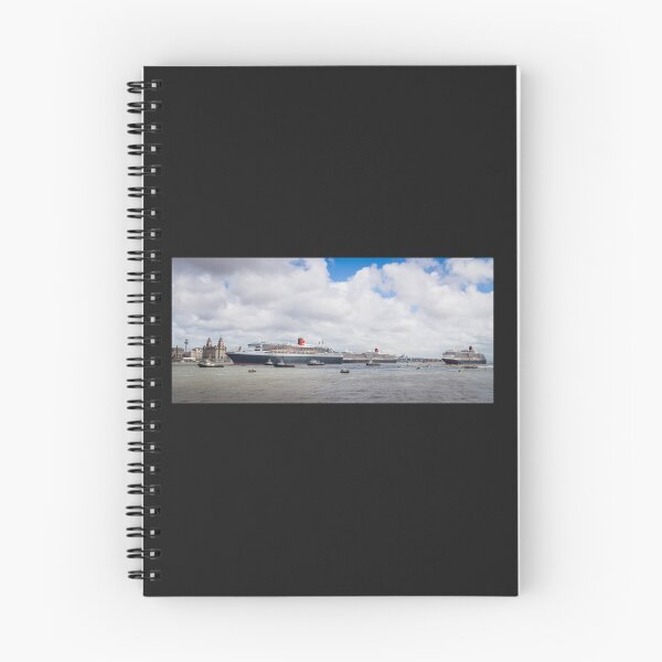 Item preview, Queen Mary 2 leaving the Cunard 175 celebration Long  designed and sold by RMSTitanicShop.