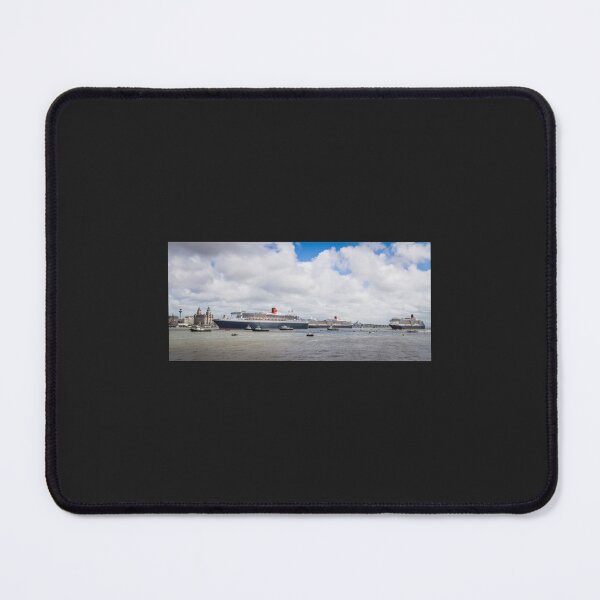 Item preview, Queen Mary 2 leaving the Cunard 175 celebration Long designed and sold by RMSTitanicShop.