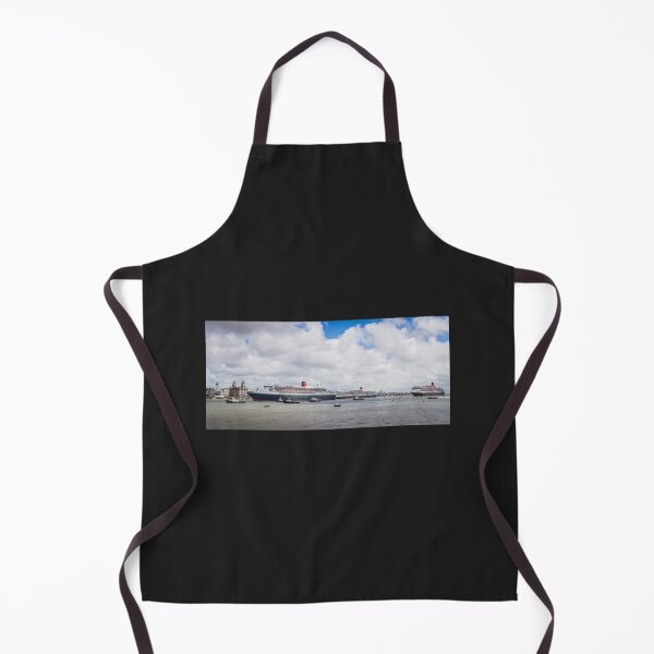 Item preview, Queen Mary 2 leaving the Cunard 175 celebration Long designed and sold by RMSTitanicShop.