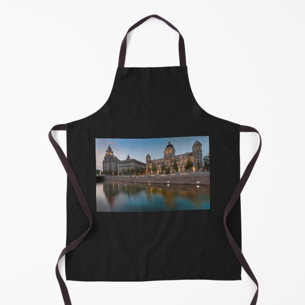 Item preview, Reflections of the three graces at dusk, Liverpool designed and sold by RMSTitanicShop.