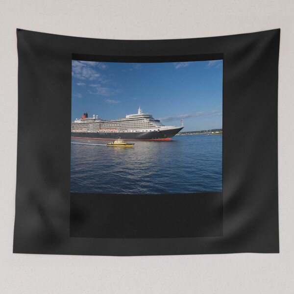 Item preview, RMS Queen Elizabeth II Graphic  designed and sold by RMSTitanicShop.
