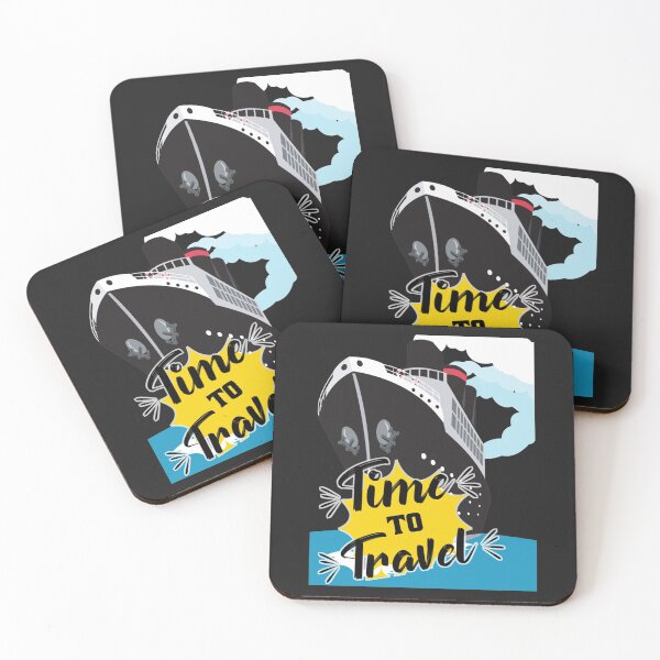 Item preview, Time To Travel Cruise Ship - Cruise Ship Quotes   designed and sold by RMSTitanicShop.