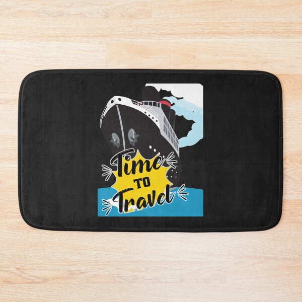 Item preview, Time To Travel Cruise Ship - Cruise Ship Quotes   designed and sold by RMSTitanicShop.