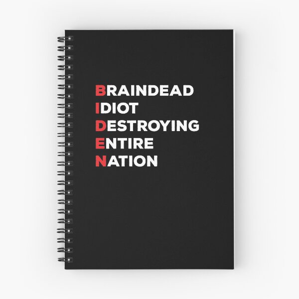 Item preview, Braindead Idiot Destroying Entire Nation Shirt, Anti Biden T Shirt, Politics Shirt Republicans Voter Anti Joe Biden T-Shirt designed and sold by aymob.