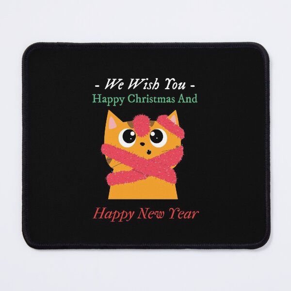 Item preview, We Wish You Happy Christmas And Happy New Year - Twentieth Cute Christmas Pet | Merry Christmas designed and sold by Polariszero.