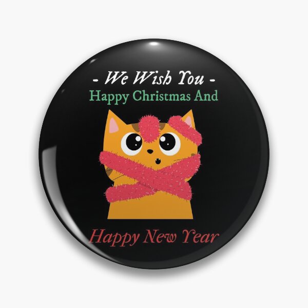 Item preview, We Wish You Happy Christmas And Happy New Year - Twentieth Cute Christmas Pet | Merry Christmas designed and sold by Polariszero.