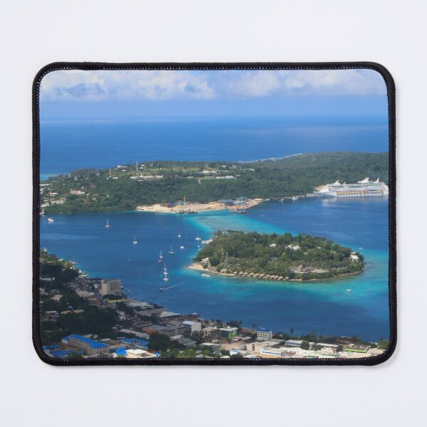 Item preview, Port Vila, Vanuatu from the air designed and sold by FranWest.