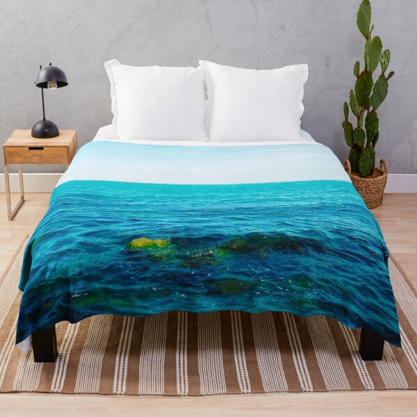 Item preview, Wavy Black Sea with some underwater stones designed and sold by helenkaiy.