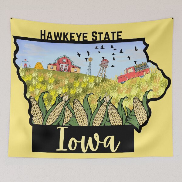 Item preview, Iowa designed and sold by LadyBlanca.