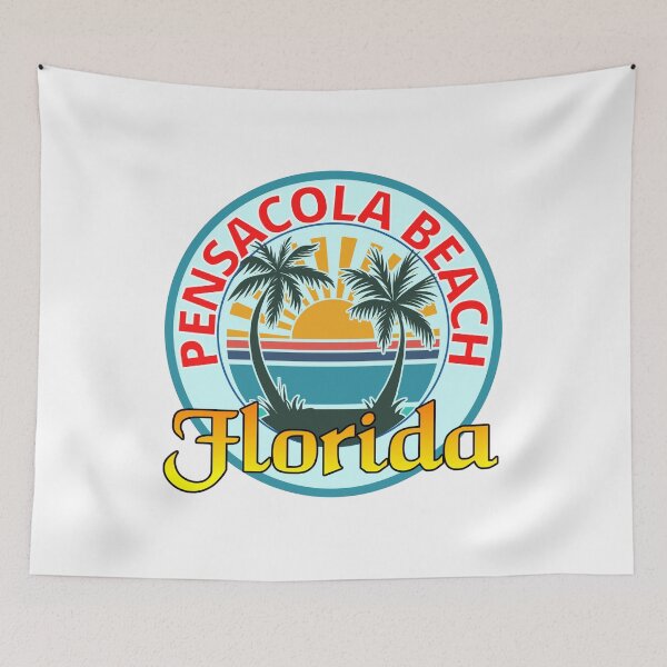 Item preview, Pensacola Beach Florida Beach Sticker designed and sold by RGRamsey.