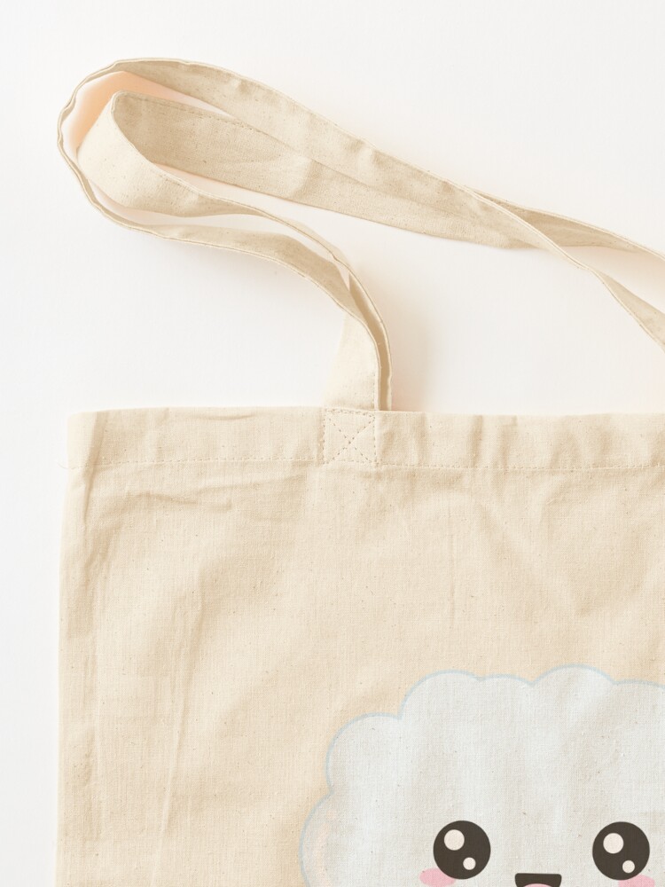 Happy Rainbow Tote Bag – a rainbow in your cloud