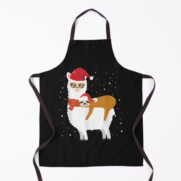 Item preview, Sloth Riding Llama Funny Santa Hat Christmas Pajama  designed and sold by NormaEng.
