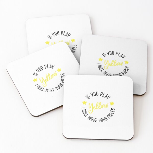 Item preview, If You Play Yellow I Will Move Your Pieces - Boardgames (on light) designed and sold by geekyT.