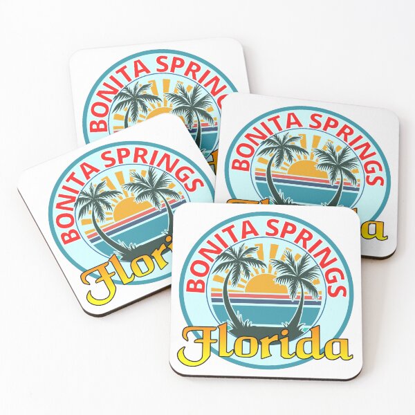 Item preview, Bonita Springs Florida Beach Sticker designed and sold by RGRamsey.