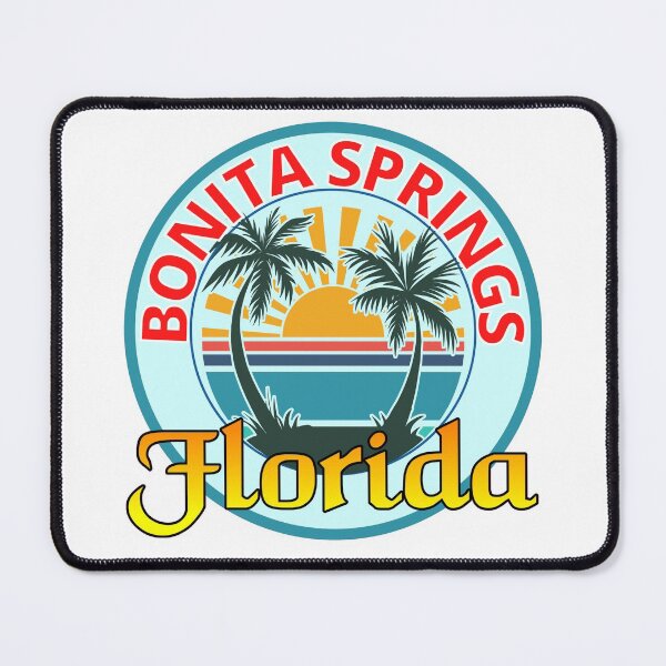 Item preview, Bonita Springs Florida Beach Sticker designed and sold by RGRamsey.