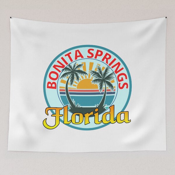 Item preview, Bonita Springs Florida Beach Sticker designed and sold by RGRamsey.