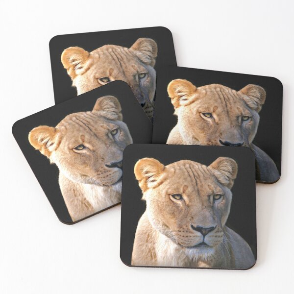 Item preview, lioness ~ on black designed and sold by rogersmith.