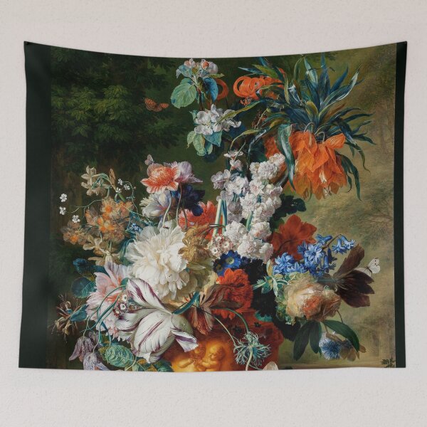 Item preview, Bouquet of Flowers in an Urn by Jan van Huysum - Great Arts designed and sold by InHerits.