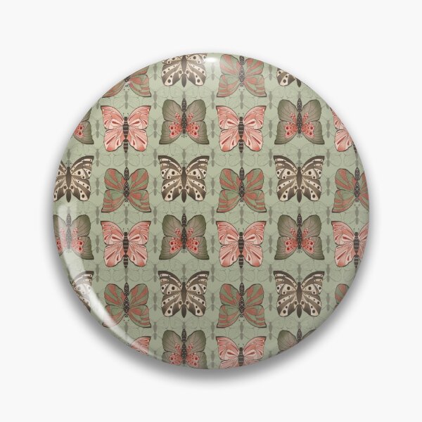Item preview, Butterflies in green designed and sold by Lilac Blooms Designs.