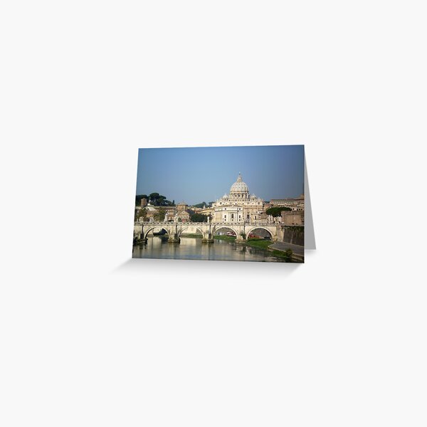 Sunday morning in Rome Greeting Card