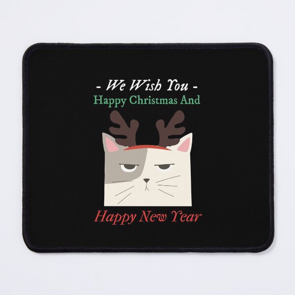 Item preview, We Wish You Happy Christmas And Happy New Year - Twenty-Second Cute Christmas Pet | Merry Christmas designed and sold by Polariszero.