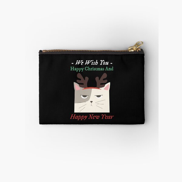Item preview, We Wish You Happy Christmas And Happy New Year - Twenty-Second Cute Christmas Pet | Merry Christmas designed and sold by Polariszero.