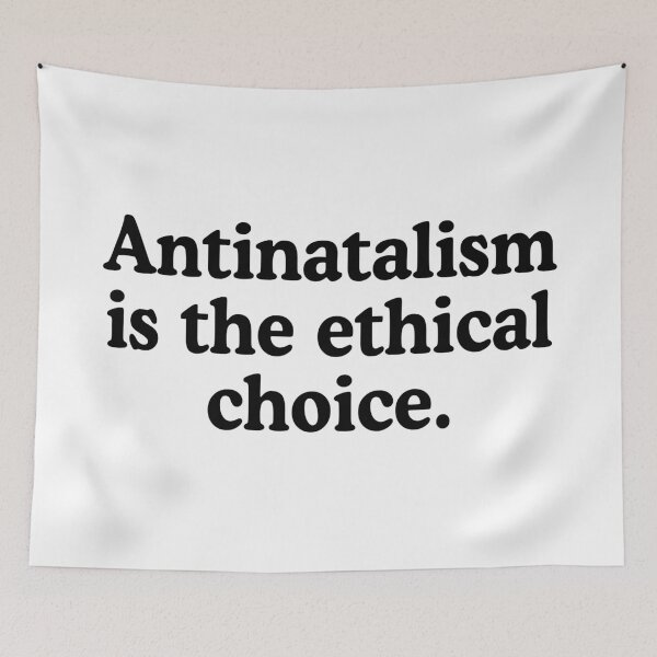 Item preview, Antinatalism Is The Ethical Choice designed and sold by allysmar.