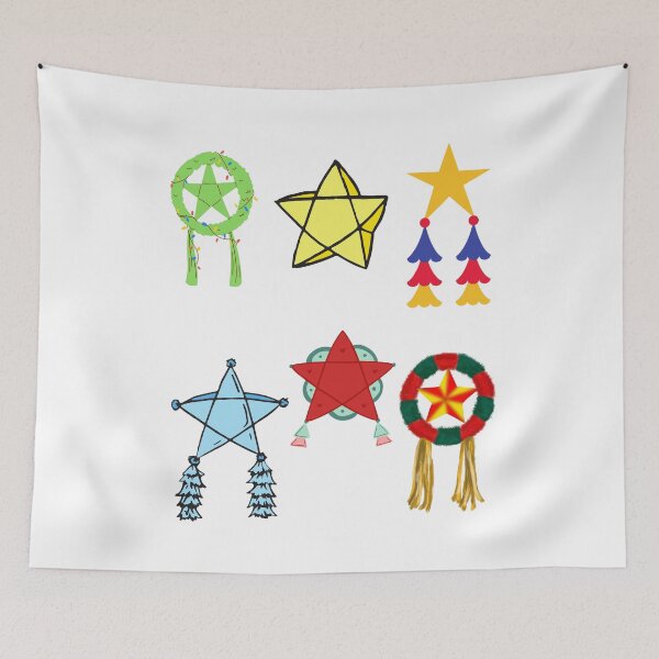 Item preview, Philippine Christmas Lanterns Sticker Pack designed and sold by ecdato.