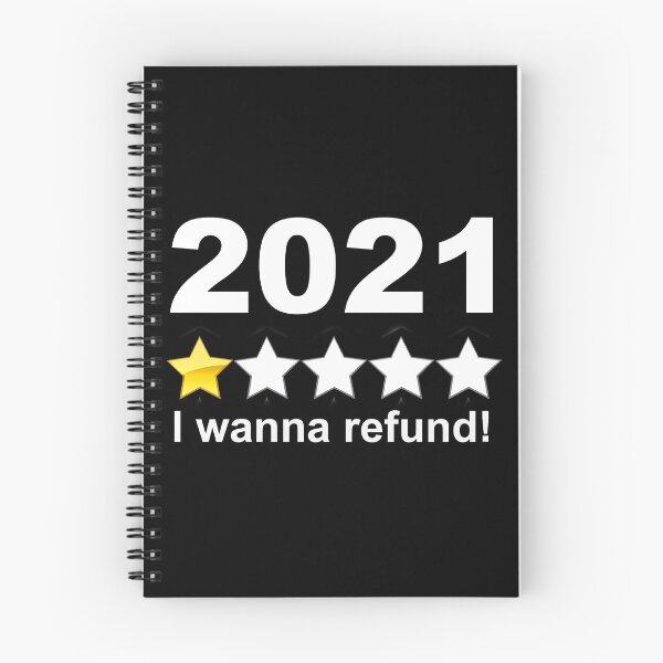 Item preview, 2021 Bad Year One Star Rating, I wanna refund - New Year Design designed and sold by anjanaartz.