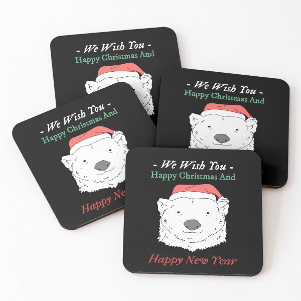 Item preview, We Wish You Happy Christmas And Happy New Year - Twenty-Third Cute Christmas Pet | Merry Christmas designed and sold by Polariszero.