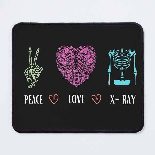Item preview, Peace Love X-Ray Radiology, Ex Ray Tech  designed and sold by Benchamart.