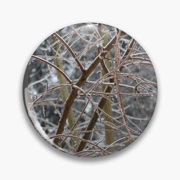 Item preview, Bush Branches Coated with Ice in Winter designed and sold by JariHawk.