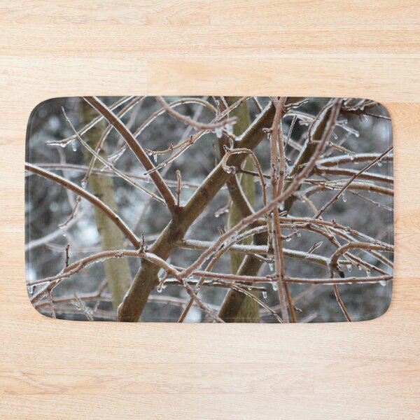 Item preview, Bush Branches Coated with Ice in Winter designed and sold by JariHawk.