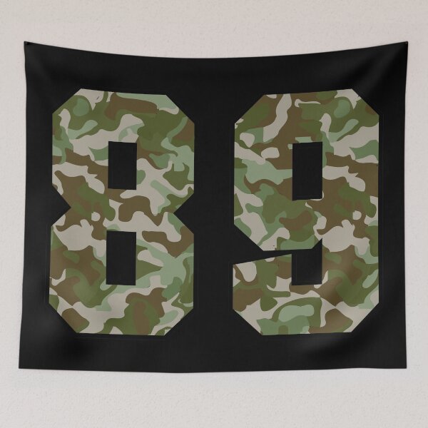Item preview, Army Camo Number eighty-nine Veteran Lucky Number 89 designed and sold by Urosek.
