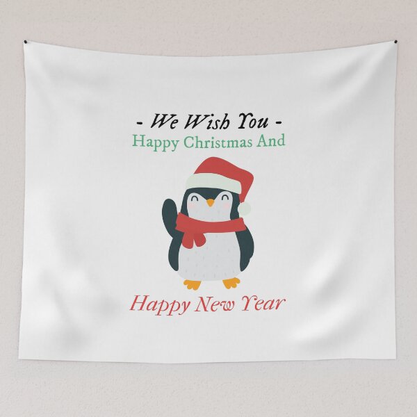 Item preview, We Wish You Happy Christmas And Happy New Year - Twenty-Fifth Cute Christmas Pet | Merry Christmas designed and sold by Polariszero.
