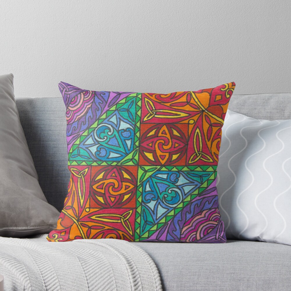 Item preview, Throw Pillow designed and sold by SatanicGD.