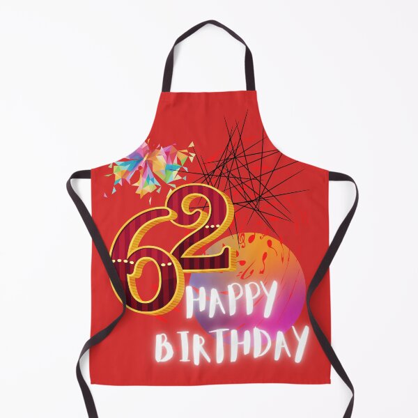 Item preview, HAPPY BIRTHDAY, 62ND BIRTHDAY, ABSTRACT ARTWORK, HAPPY 62, designed and sold by R B Chrystal.