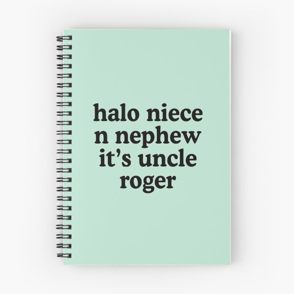 Artikelvorschau, Hallo Nichte und Neffe, ich bin Onkel Roger entworfen und verkauft von allysmar.